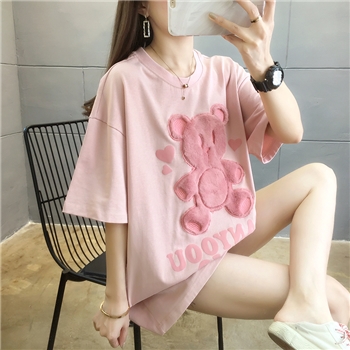 时尚可爱宽松T恤