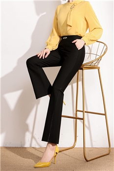 时尚舒适微喇裤