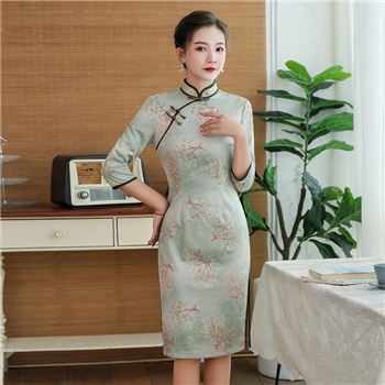 传统古典气质旗袍