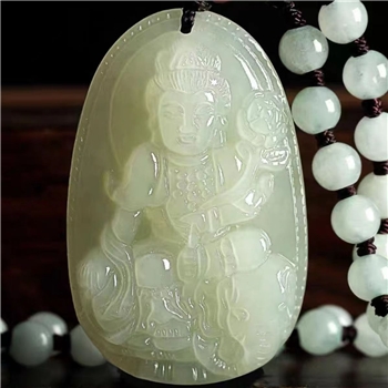 八大奉命守护神阿富汗白玉吊坠系列