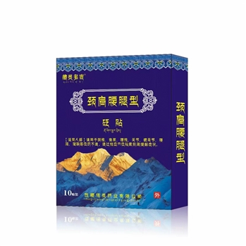 颈肩腰腿型砭贴